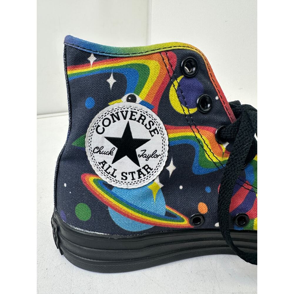 Galaxy Print Converse Chuck Taylor All Star High-Top Sneakers Women's Sz 7.5 - Picture 7 of 10